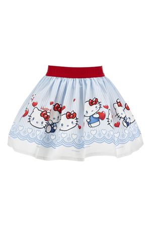 gonna in viscosa bianco MONNALISA KIDS | 11G70476069958